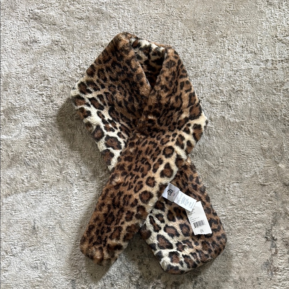 CAbi Leopard Print Scarf